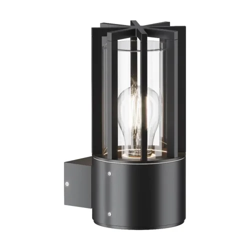 Настенный светильник (бра) Barrel E27x1 15Вт IP 54 (Графит) - фото