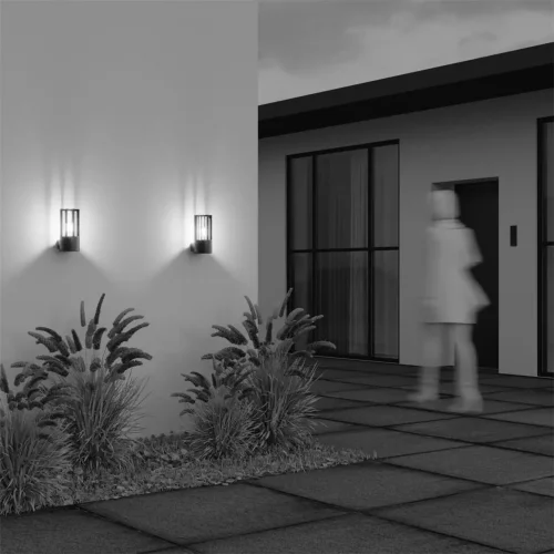 Настенный светильник (бра) Barrel E27x1 15Вт IP 54 (Графит) - фото 11