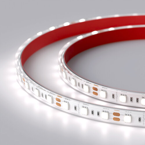 Светодиодная лента RTW 2-5000PS 12V White6000 2x (5060, 300 LED, LUX) (Arlight, 14.4 Вт/м, IP67) - фото 3