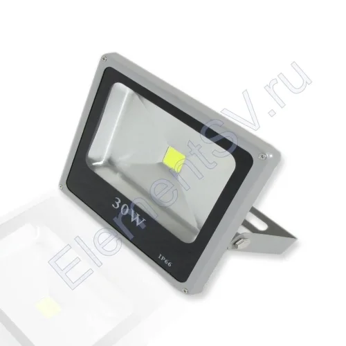Светодиодный прожектор Slim (30W, 220V, White) - фото.