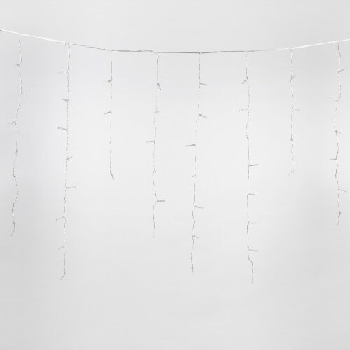 ULD-B12006-195-TTK MULTI IP44 Бахрома светодиодная с эффектом мерцания, 12м, Соединяемая, 195 светодиодов, Разноцветный свет, Провод прозрачный - фото 6