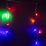 ULD-B12006-195-TTK MULTI IP44 Бахрома светодиодная с эффектом мерцания, 12м, Соединяемая, 195 светодиодов, Разноцветный свет, Провод прозрачный - фото 8