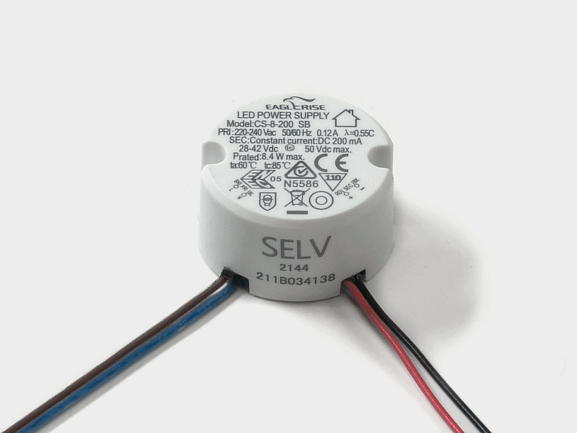 Драйвер для светильников VILLY, 8 Вт, CS-8-200 SB. Фото 2