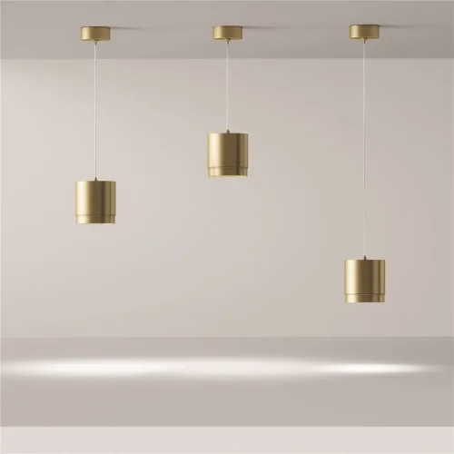 Подвесной светильник Polar GX53 1x12Вт (Матовое Золото) - фото 6