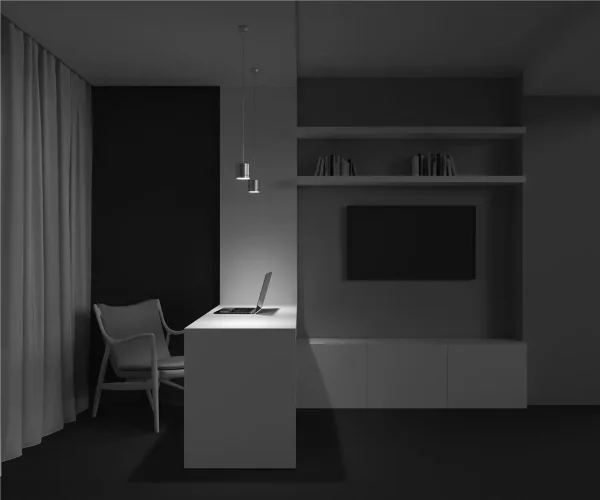 Подвесной светильник Polar GX53 1x12Вт (Матовое Золото) - фото 8