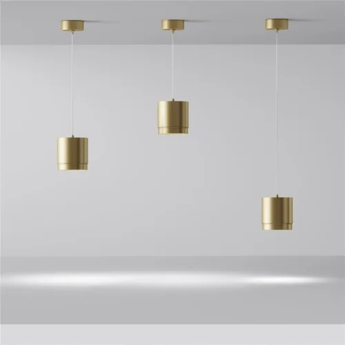 Подвесной светильник Polar GX53 1x12Вт (Матовое Золото) - фото 20