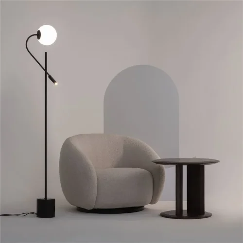 Напольный светильник (торшер) Fly 4000К 3Вт (Черный) - фото 3