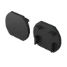 Заглушка для круглого шинопровода, 2 шт. Basity, черный (Черный) - фото