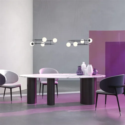 Подвесной светильник Balance G9х4 (Черный) - фото 7