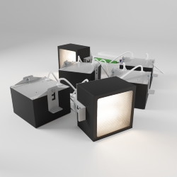 Светильник WOLTA PRO ГАЛАКТИКА ДВО10-54-052-4К-Ч с БАП ЕМ3 Микропризма