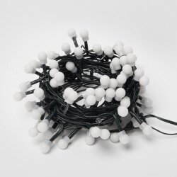 ULD-S0500-100-DGA MULTI IP20 COLORBALLS-1 Гирлянда светодиодная с контроллером Разноцветные шарики-1, 5м, 100 светодиодов, Разноцветный свет, Провод зеленый