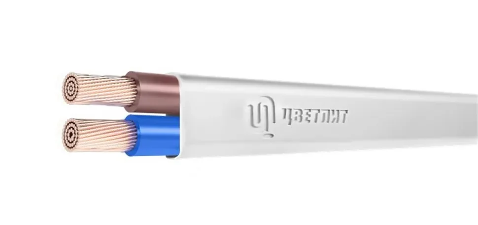 Провод ПБВВГ 2х1.5 (N) (бухта) (м) Цветлит 00-00129272 - фото