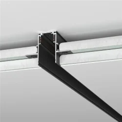 Slim Magnetic Шинопровод встраиваемый под ГКЛ 12,5мм черный (3м) 85208/00 85208/00 (067497)