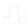 Slim Magnetic Шинопровод встраиваемый под ГКЛ 12,5мм черный (3м) 85208/00 85208/00 - фото 4