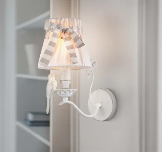 Настенный светильник (бра) Bird E14х1 40Вт (Белый) - фото 3