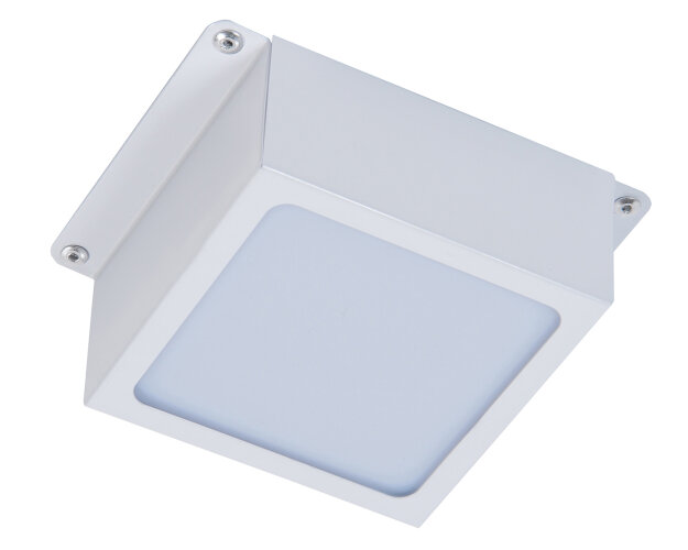 Универсальный офисный светодиодный светильник Грильято 8 Вт IP20 100x100x40 мм 6000K Опал - фото