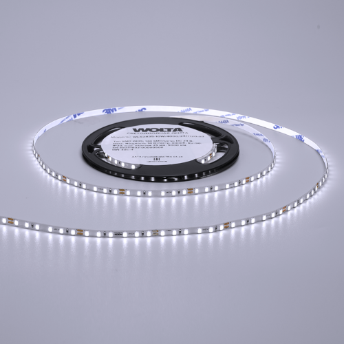 Светодиодная лента WOLTA WLS2835-10W/6500/24H120-03 SMD2835 10Вт 6500К 24В IP20 120 led/m - фото 3.