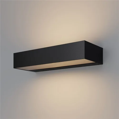 Настенный светильник (бра) Lot 3000K 20Вт IP 65 (Графит) - фото