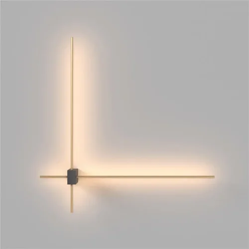 Настенный светильник (бра) Pars 3000К 12Вт IP 20 (Черный) - фото 3