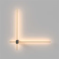 Настенный светильник (бра) Pars 3000К 12Вт IP 20 (Черный)