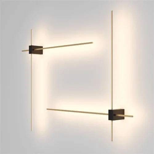 Настенный светильник (бра) Pars 3000К 12Вт IP 20 (Черный) - фото 4