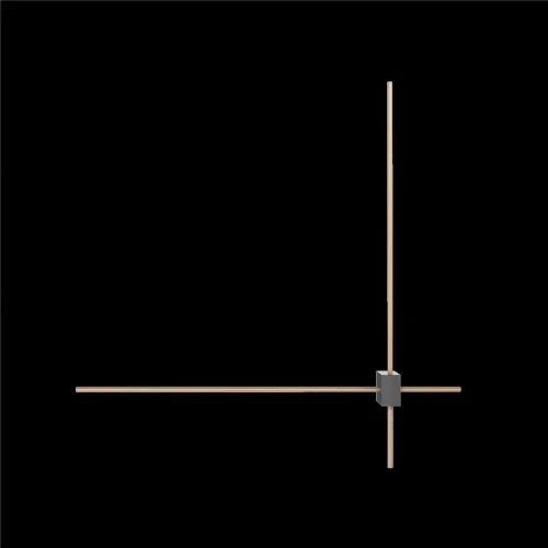 Настенный светильник (бра) Pars 3000К 12Вт IP 20 (Черный) - фото 9