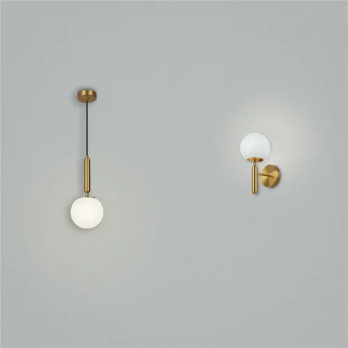 Настенный светильник (бра) Freya FR5124WL-01BS (Латунь) - фото 8