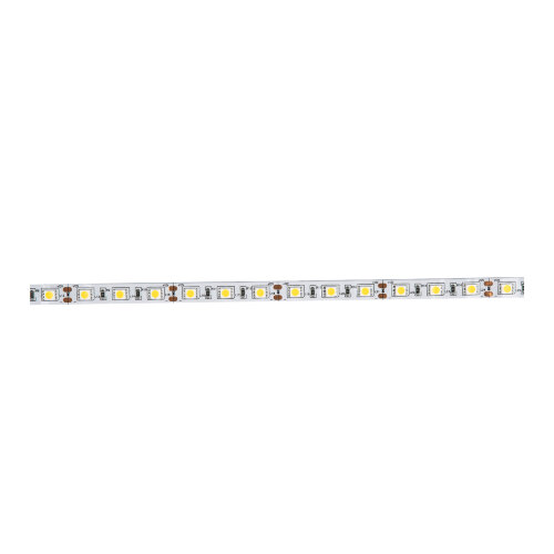 ULS-Q221 5050-60LED-m-10mm-IP20-DC12V-14.4W-m-5M-3000K Гибкая светодиодная лента на самоклеящейся основе, Катушка 5 м, в герметичной упаковке, Теплый белый свет3000K. - фото 2