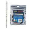 ULS-Q221 5050-60LED-m-10mm-IP20-DC12V-14.4W-m-5M-3000K Гибкая светодиодная лента на самоклеящейся основе, Катушка 5 м, в герметичной упаковке, Теплый белый свет3000K. - фото 5