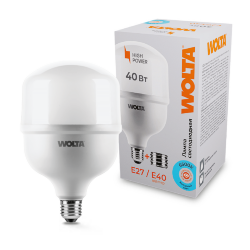 Светодиодная лампа WOLTA 25WHP40E27/40 40Вт 6500К Е27/Е40