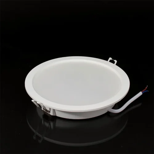 Светодиодный светильник OM10 (220V, 15W, round D170mm, warm white) - фото II