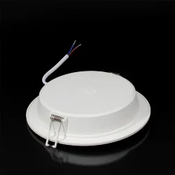 Светодиодный светильник OM10 (220V, 15W, round D170mm, warm white)