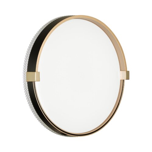 Настенно-потолочный светильник «Sonex» 7647/CL, серия: OLIDI BLACK (накладной). Фото 1.