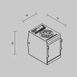 Источник напряжения PSL015 48В 480Вт IP 20 831002 (Серебро)