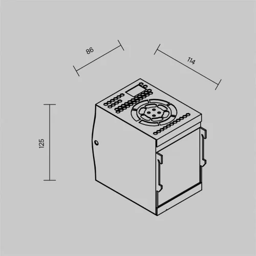 Источник напряжения PSL015 48В 480Вт IP 20 831002 (Серебро) 831002 - фото 5