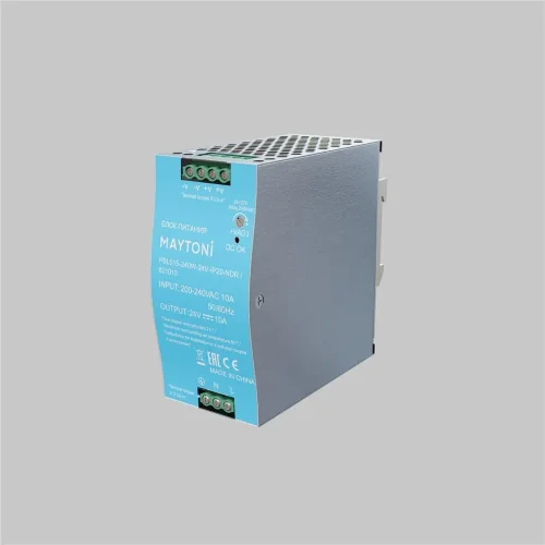 Источник напряжения PSL015 24В 240Вт IP 20 821013 (Серебро) - фото 3