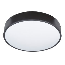 ULO-K40A 90W-4000К-R80 IP40 BLACK Светильник светодиодный накладной, Белый свет 4000K, Диаметр 800мм, Корпус черный