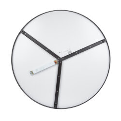 ULO-K40A 90W-4000К-R80 IP40 BLACK Светильник светодиодный накладной, Белый свет 4000K, Диаметр 800мм, Корпус черный