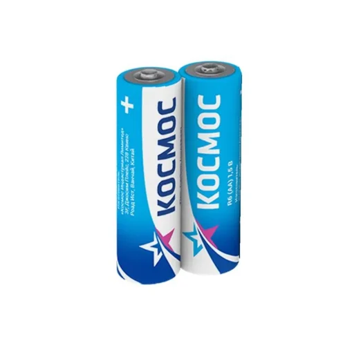Элемент питания солевой AA/R6 (уп.2шт) КОСМОС KOCR6 - фото