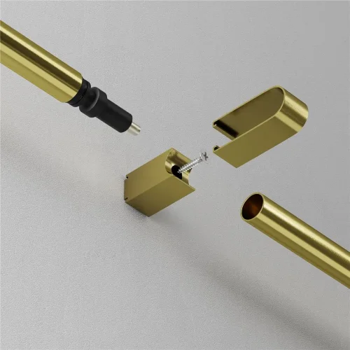 Фиксатор для накладного монтажа для системы Axity (Латунь) - фото 4