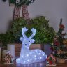 ULD-M3133-050-STA WHITE IP20 LYING FAWN Фигура светодиодная Лежащий оленёнок, 50 светодиодов, 31x15x33 см, цвет-свечения- белый, IP20 - фото 8