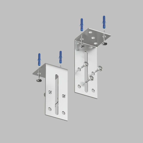 TR3045-AL Уголок регулируемый для закладных профилей ( комплект 2 шт).