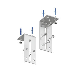 Уголок регулируемый для закладных профилей ( комплект 2 шт), Denkirs TR3045-AL