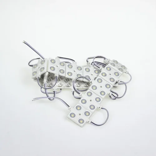 Светодиодный модуль 4led 2835 MOD58 (1.44W, 24VDC, cool white, 152°, led SAMSUNG) - фото I