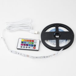 ULS-U12 3M-RGB-1.5M-USB-RC IP20 RUA02C24 Гибкая светодиодная лента на самоклеящейся основе, 3м, RGB, Пульт ДУ в-к, TM Uniel