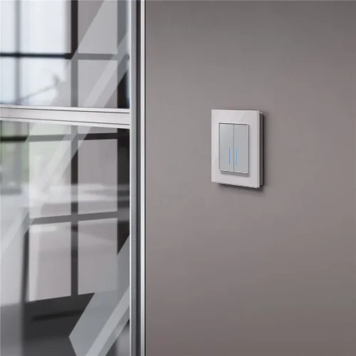 Умный сенсорный выключатель двухклавишный W4520606 - фото 3