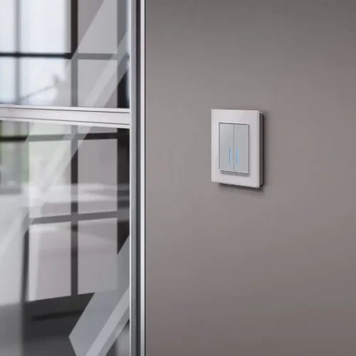 Умный сенсорный выключатель двухклавишный W4520606 - фото 3