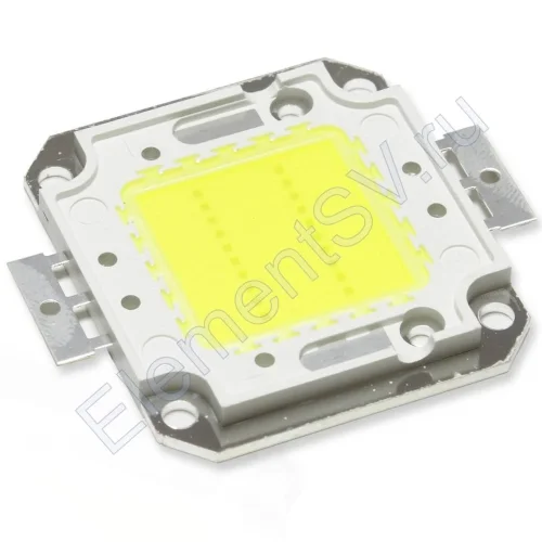 Светодиодная матрица COB D507 (20W, 30-35V, white) - фото.