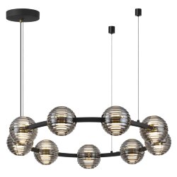 Люстра «ODEON LIGHT» 5041/90L, серия: TRONI (крепление на планке) - Возможность композиций из 2-х и 3-х колец при помощи отдельной потолочной базы