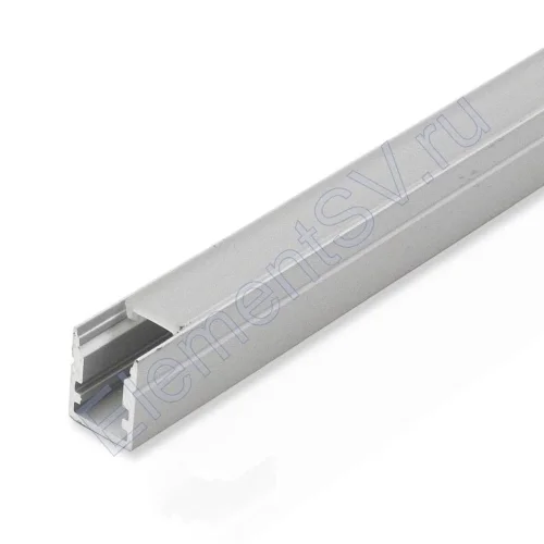 Алюминиевый профиль миниатюрный 315 (2000х10х13,5мм с рассеивателем) - фото.